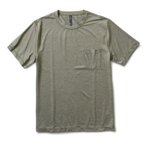 Vuori men's tradewind t army heather NWT